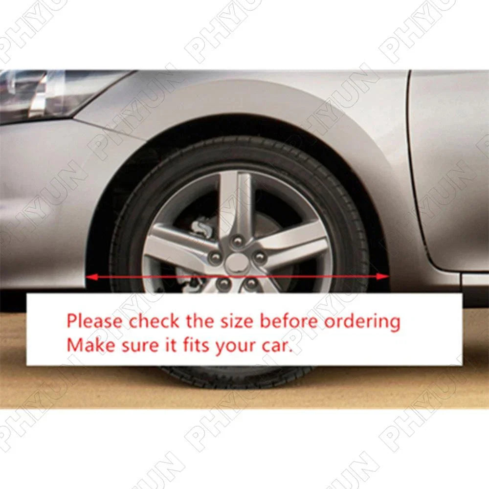 4 Pcs Black Flame Fender Stickers Decal for Car (No Year Specified)