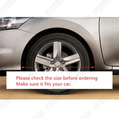4 Pcs Black Flame Fender Stickers Decal for Car (No Year Specified)