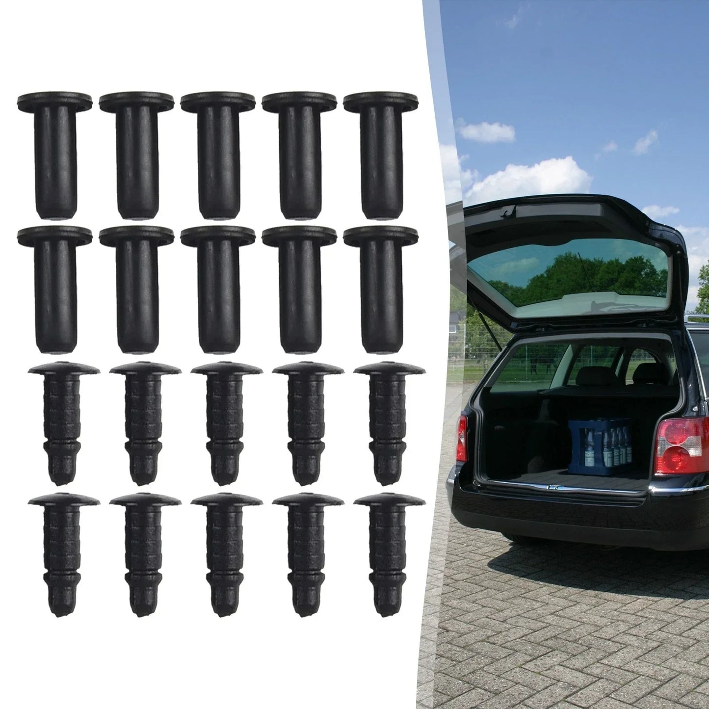 Clips Mountings Retainer Fastener Rivet for Mercedes-Benz
