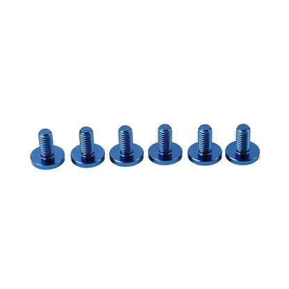 6 x Blue Titanium M6x30mm Torx Head Bolts for Bike Motorcycle