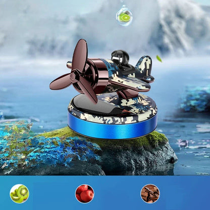Diffuser Rotating Purifier Styled Like Fighter Ornament