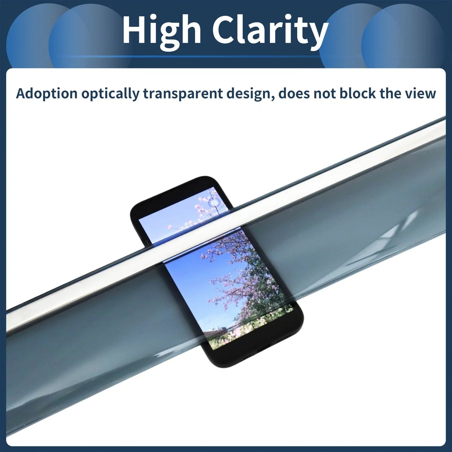 Window Deflectors for Hyundai Santa Fe 2013-2018 Side Window Vent Visors