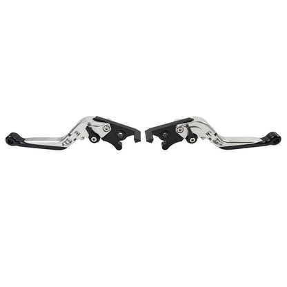 CNC Silver Extendable Brake Clutch Levers for Kawasaki ZX10R/RR/KRT/SE (16-20)