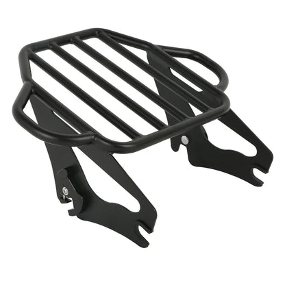 Detachable Sissy Bar Backrest Rack Docking Kit for Harley Touring (2014-2025)