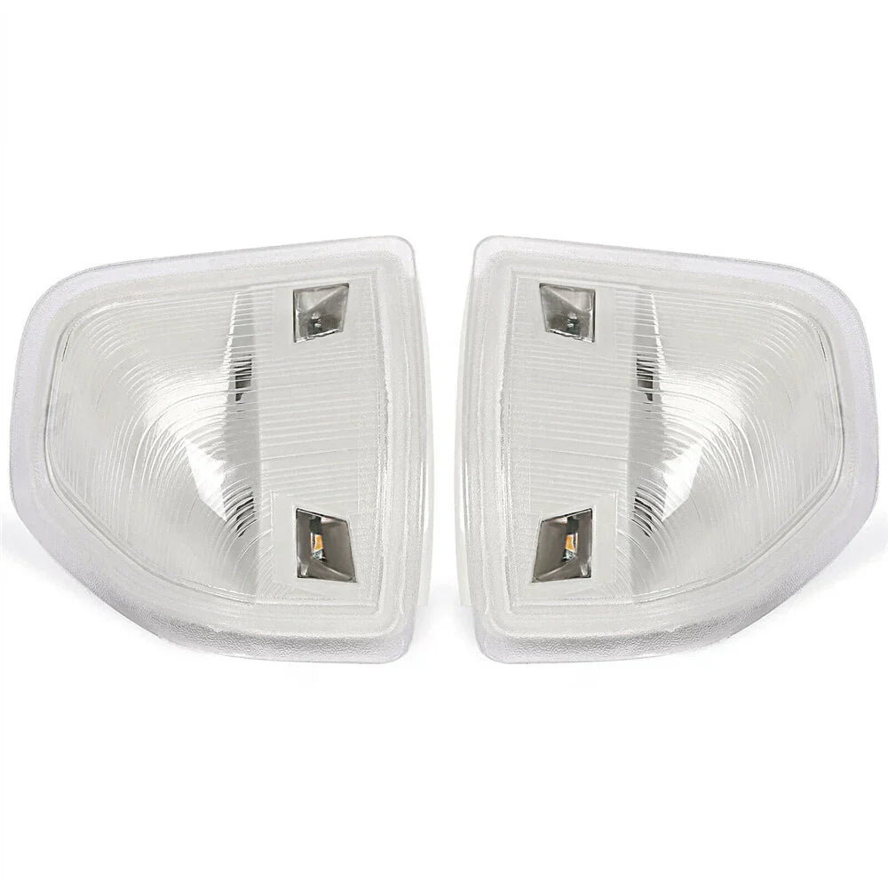 LED Side Mirror Turn Signal Light Clear Lens Amber for Dodge RAM (2009-2018)