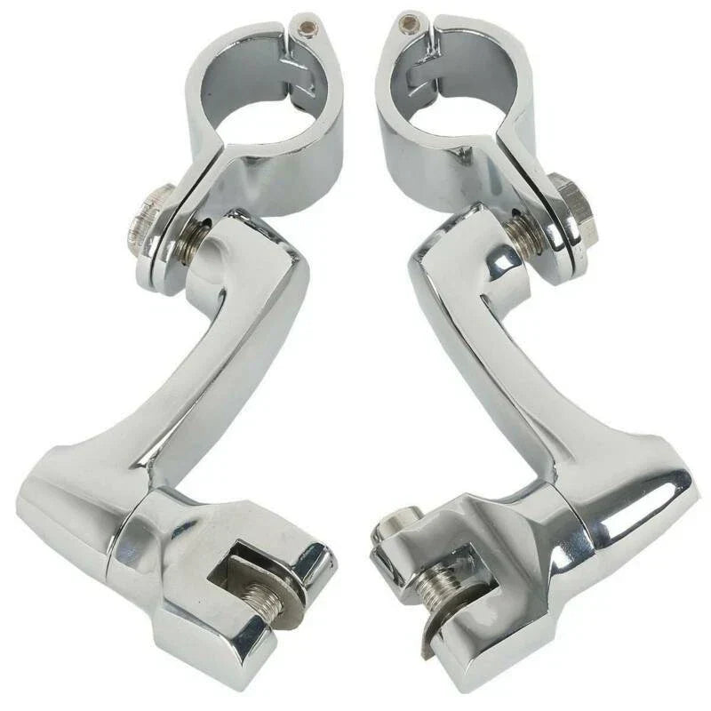 32mm Chrome Adjustable Highway Engine Guards for Harley