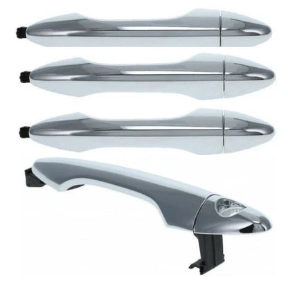 4 x Chrome Outer Door Handle for HYUNDAI IX35 LM (2010–2015)