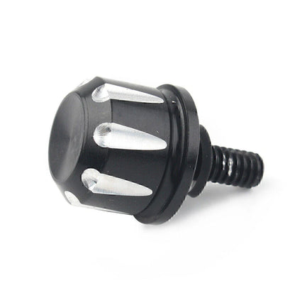 Black Rear Fender Seat Screw Bolt 1/4" -20 for Harley (1996-2023)