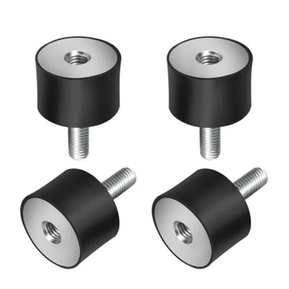 Anti Vibration 4Pcs M8 Rubber Mounts Isolator Bobbins for Car Exhaust System