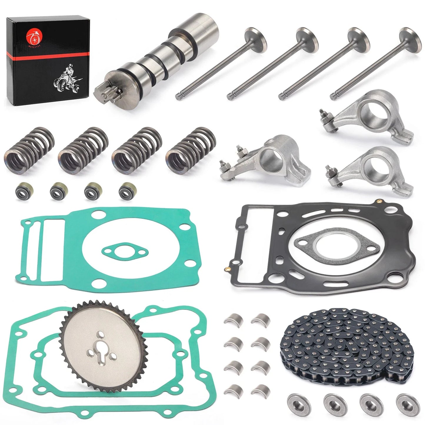 Rocker Arm Camshaft Gear Timing Chain Kit Polaris Ranger