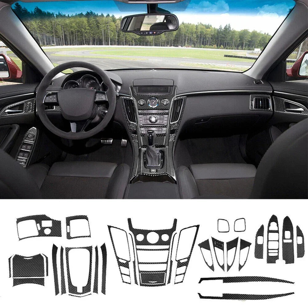 Carbon Fiber Interior Trim / 1x / for Cadillac CTS (2008–2013)