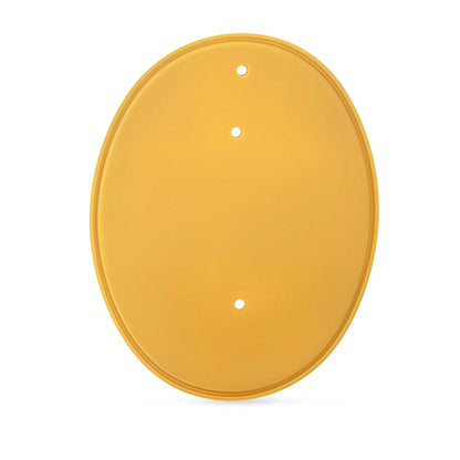 Yellow Number Plate for Honda Z50R XR75 MR50 (1974–1987)