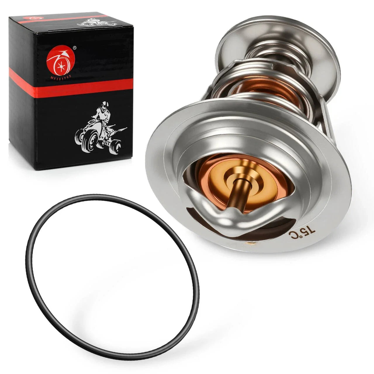 Thermostat w/ O-Ring for Honda Super Hawk 1000 VTR1000F VTR 1000 F (1998–2005)