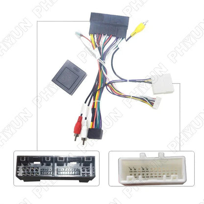 16 Pin Radio Audio Power Cable with Canbus Box for Hyundai Elantra, KIA