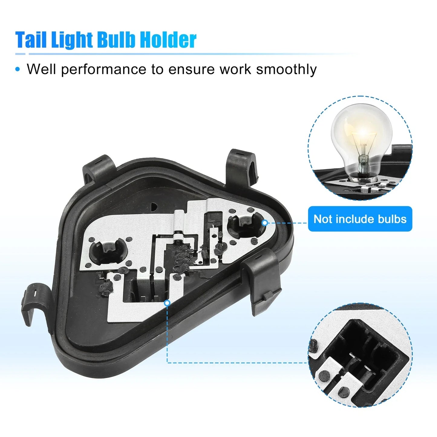 Rear Right Tail Light Lamp Rear Panel Bulb Socket for BMW 335i