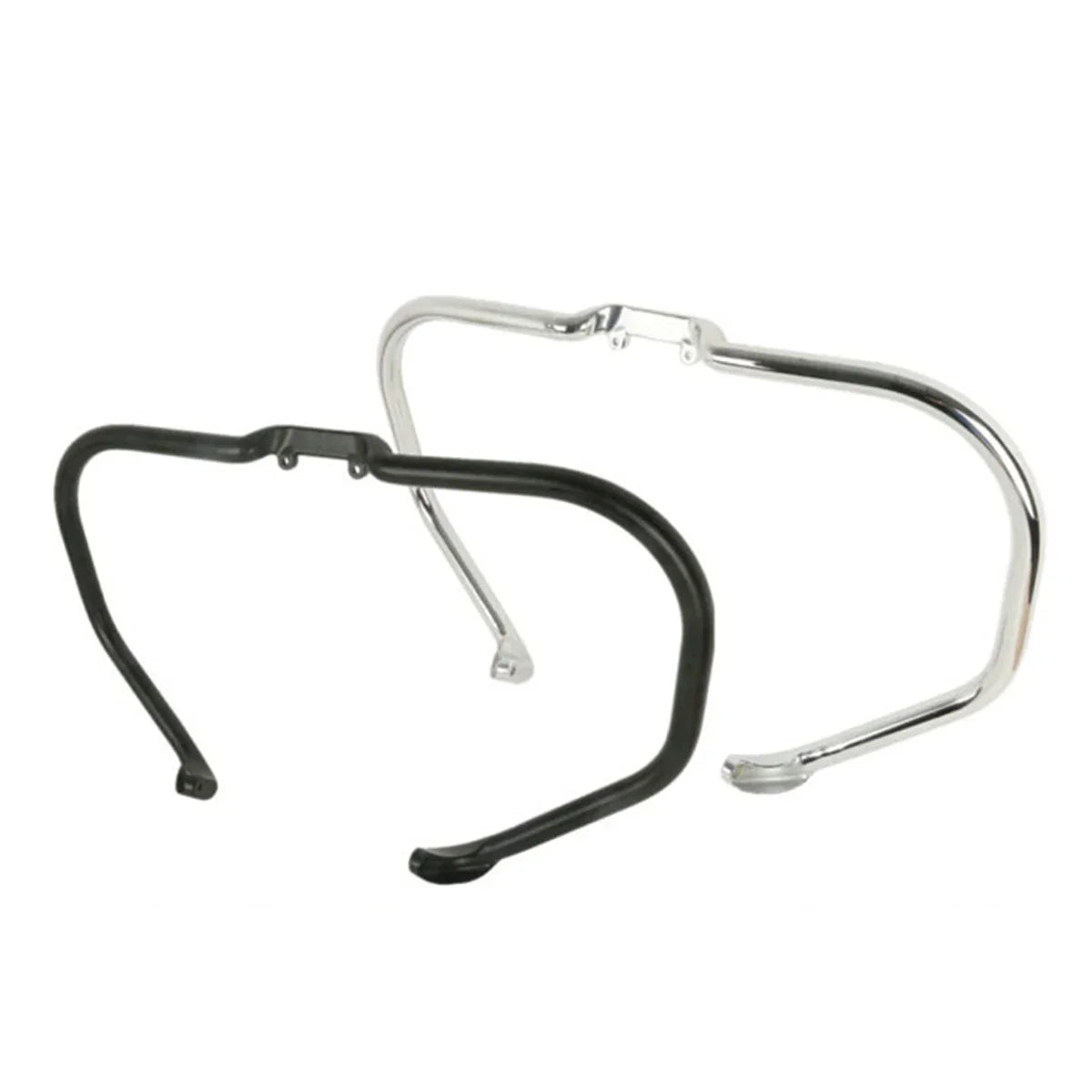 Chrome/Black Engine Guard Crash Bar for Indian Chieftain Roadmaster (2014-2025)