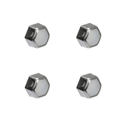 Steering Lock Stop Nut Bolt Cap Set of 4 for Nissan Navara D22 (1998-2006)