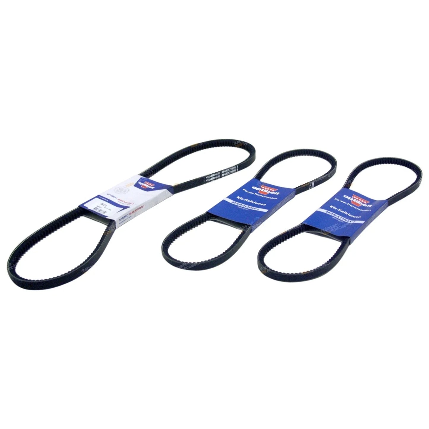 3 x Fan Belts for Toyota Landcruiser HZJ105 100 Series
