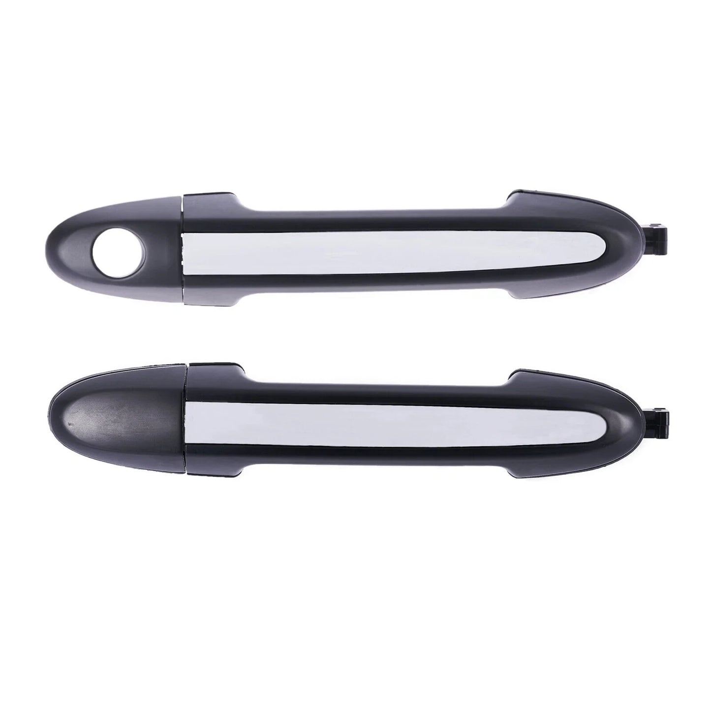 2 x Left & Right Outer Door Handle Chrome for Hyundai Santa Fe CM (2006–2012)