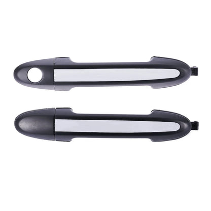 2 x Left & Right Outer Door Handle Chrome for Hyundai Santa Fe CM (2006–2012)