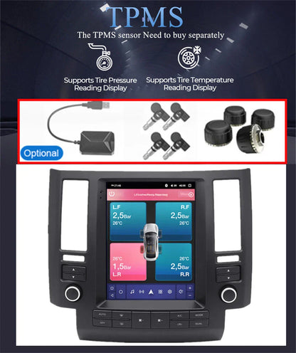 9.7'' Carplay Stereo Radio GPS for Infiniti FX35 FX45 (2003-2006)