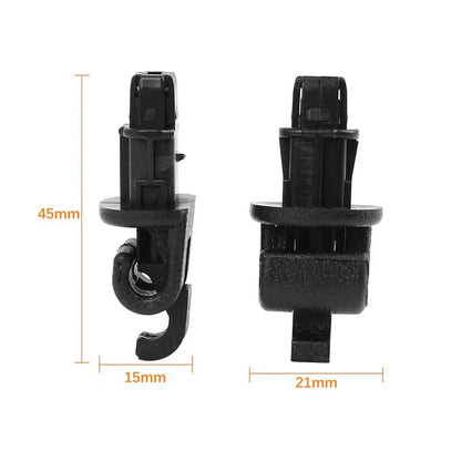 Sliding Door Sun Shade Hook Clip Kit for 2005-2010 Honda Odyssey (2005-2010)