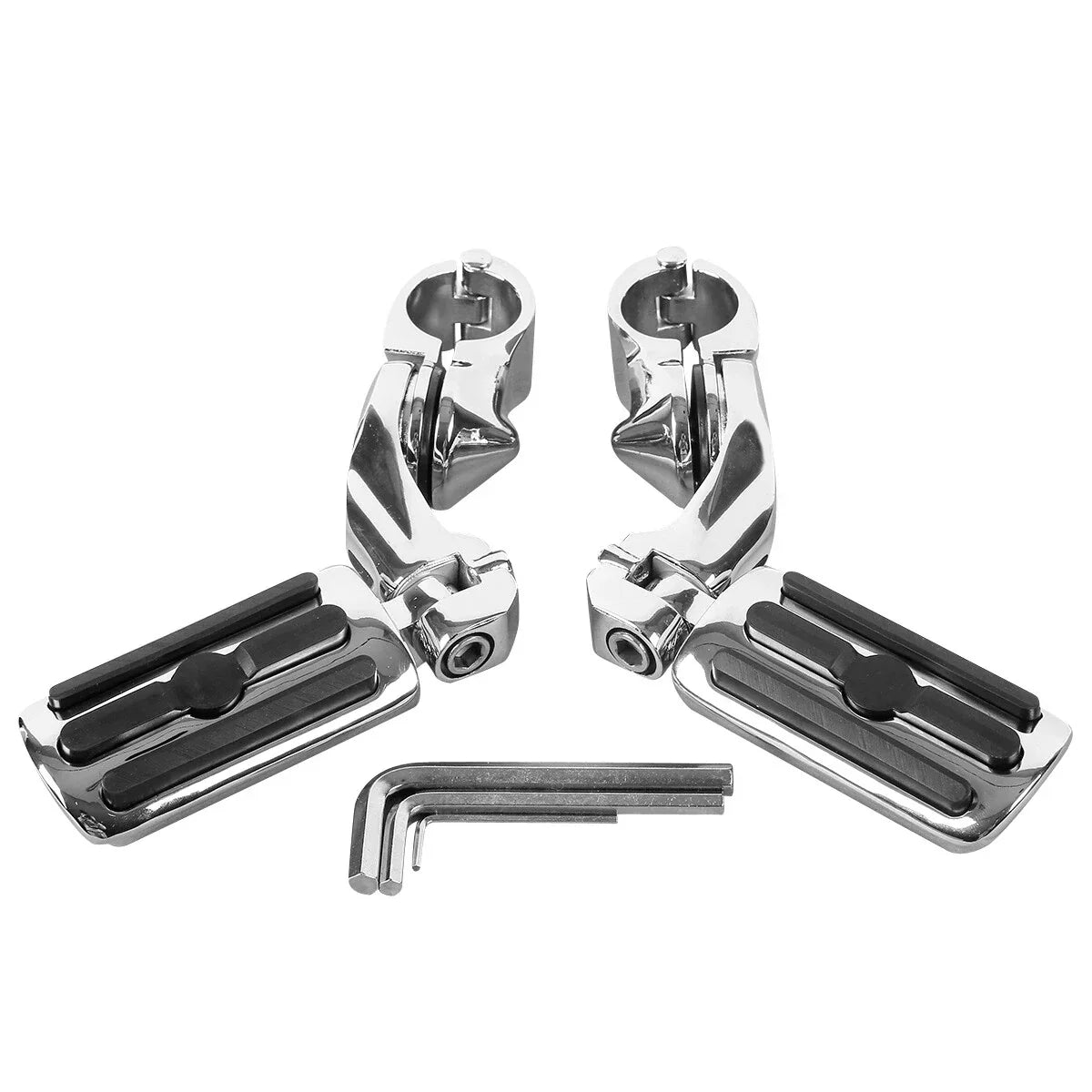 Engine Guard Crash Bar Footpegs for Harley Street Road Glide (2009-2024)