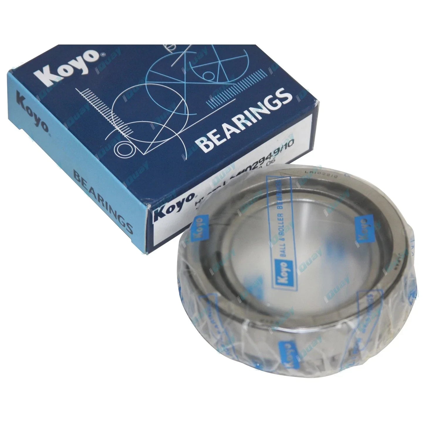2 Front Wheel Bearing + Seal Kit for Toyota BJ70 BJ73 BJ74 FJ70 FJ73 FJ75 HJ75