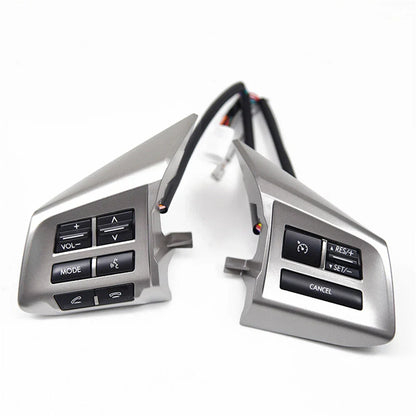 Steering Wheel Switch Silver/Black for Subaru Legacy (2012-2014)