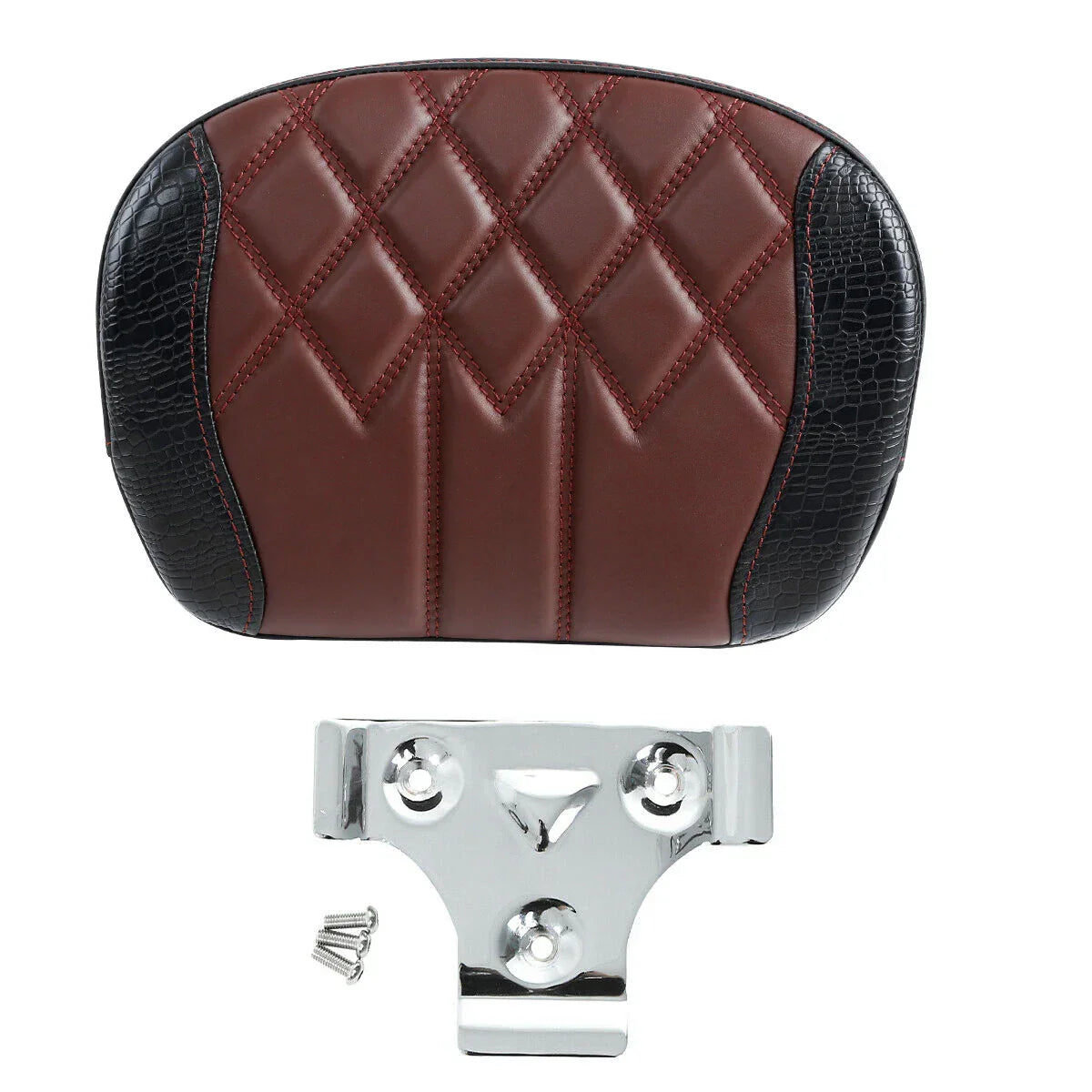 Passenger Sissy Bar Backrest Pad for Harley Touring Electra Glide