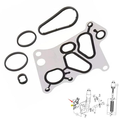 Oil Cooler Gasket Kit for Mercedes E200/E300/E400/C200