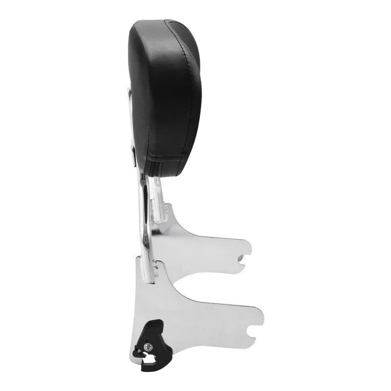 Chrome Backrest Pad Sissy Bar for Harley Road King Glide (1997-2008)