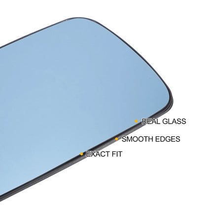 BMW Left Side Blue Glass Mirror with Back Heated for 3 Series E30 E36