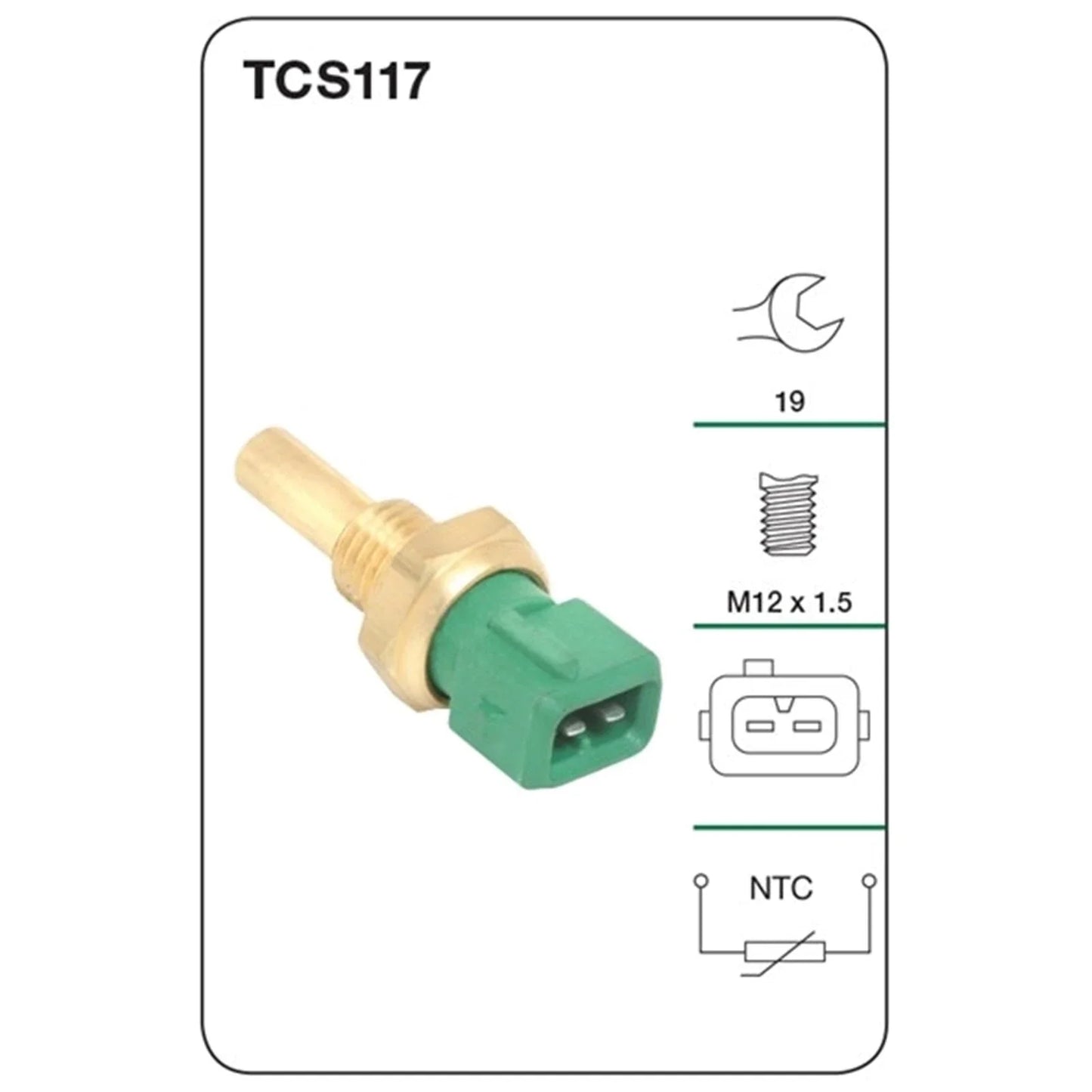 Coolant Temperature ECU Sensor for Ford Festiva (1997-2000)