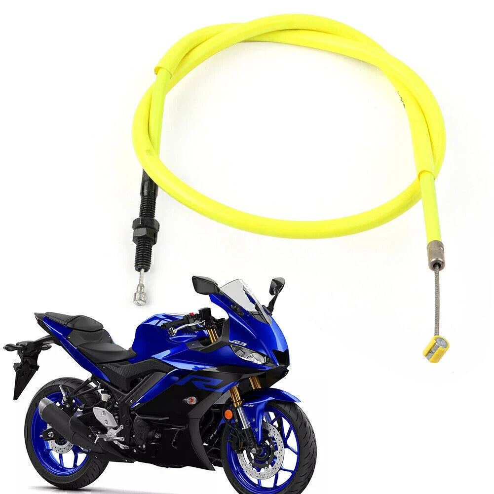 Yellow Brake Clutch Cable for Yamaha R3 (2015-2020)