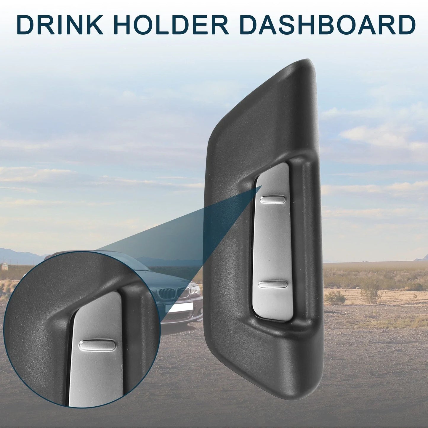 Cup Holder for BMW X1 Drink Holder Black (2013-2015)