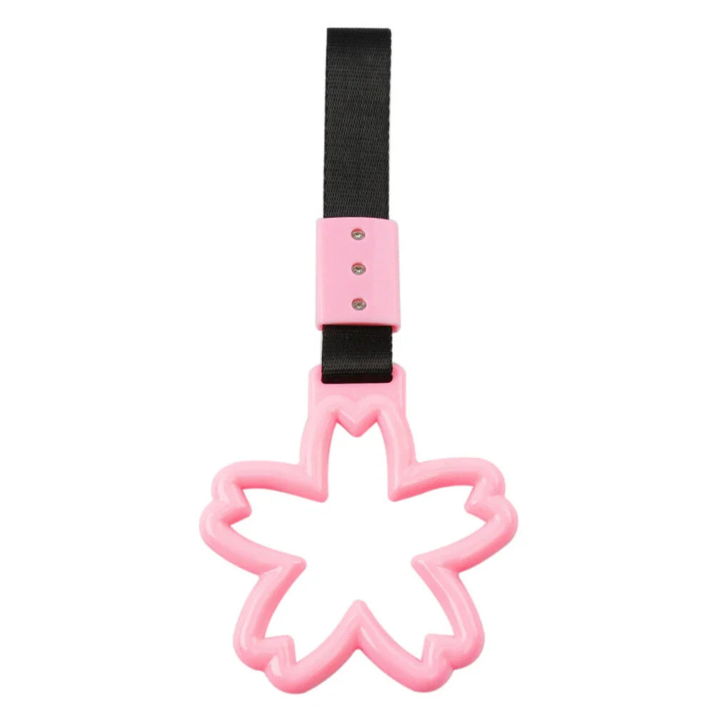 Cherry Blossom Shaped Ring Handle Strap for Train Bus