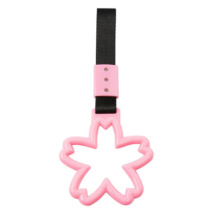 Cherry Blossom Shaped Ring Handle Strap for Train Bus
