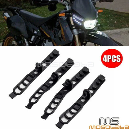 4Pcs Rubber Straps for Yamaha YZ125 YZ250 Honda CR125 Suzuki