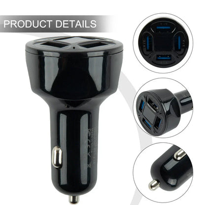 12-24V 3.1A Fast Car Charger for Vehicle