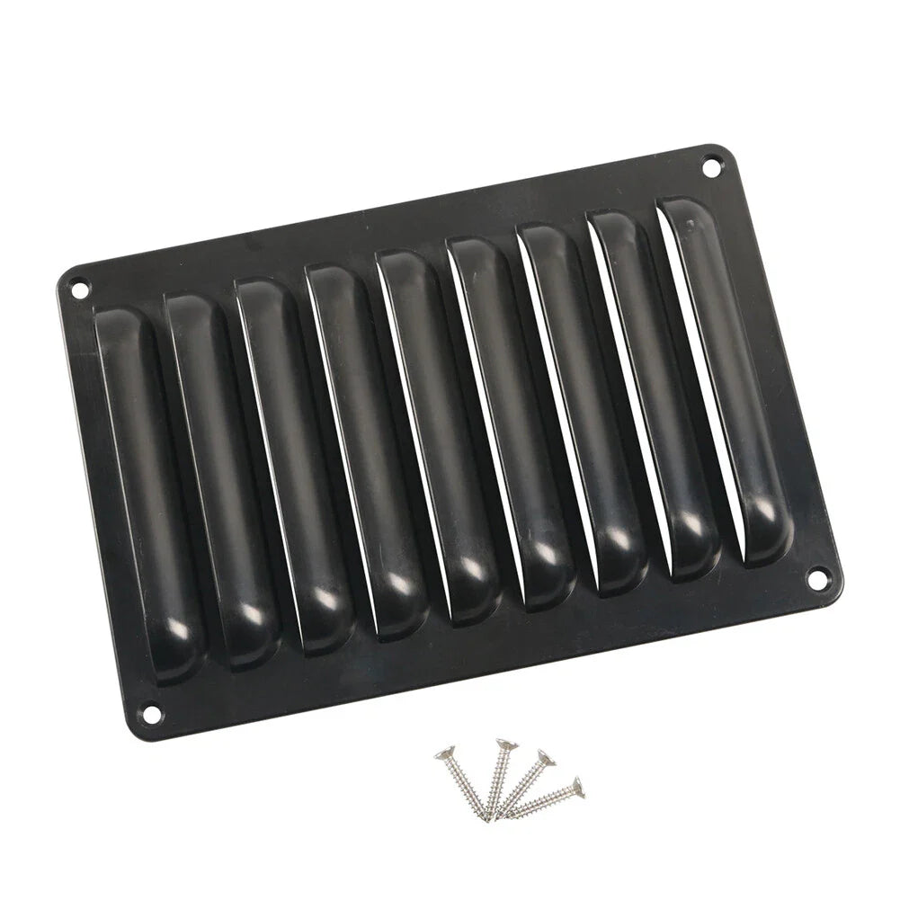 Black Air Vent Grill Cover Trim for RV Bus