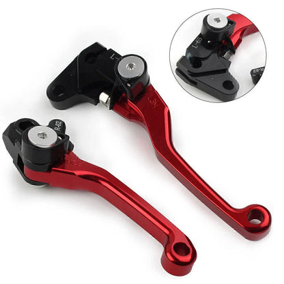 RED Pivot Brake Clutch Levers for YAMAHA WR 250F WR 450F (2001-2016)