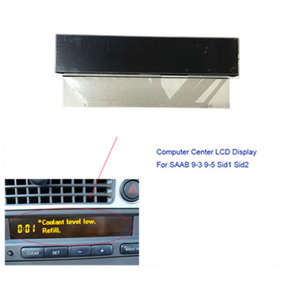 LCD Screen Display for SAAB 9-3 9-5 Sid1 Sid2 Pixel Repair (2003-2012)