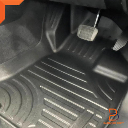 Premium 3D TPE All Weather Floor Mats for Ford Ranger 2022-2025 4-Door
