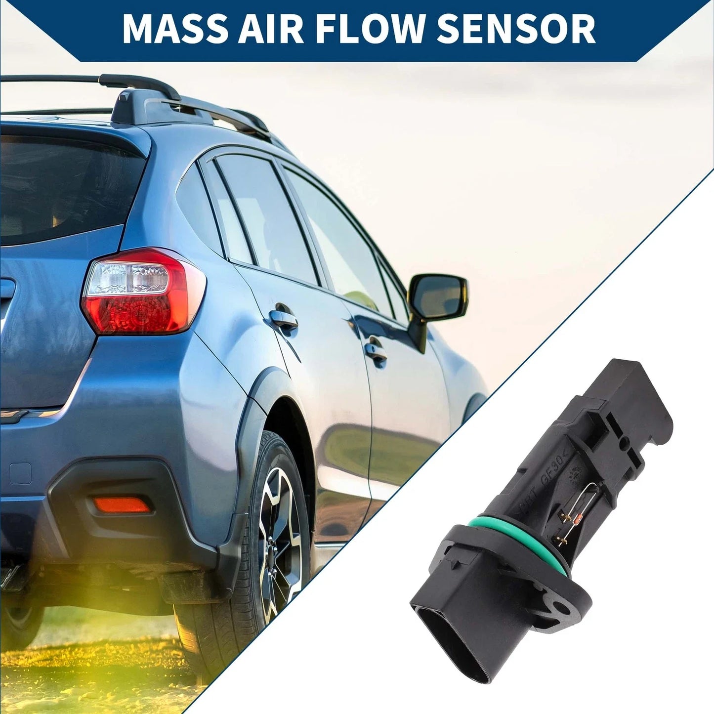 Mass Air Flow Sensor for BMW E46 E36 E39 E38 E53 Black