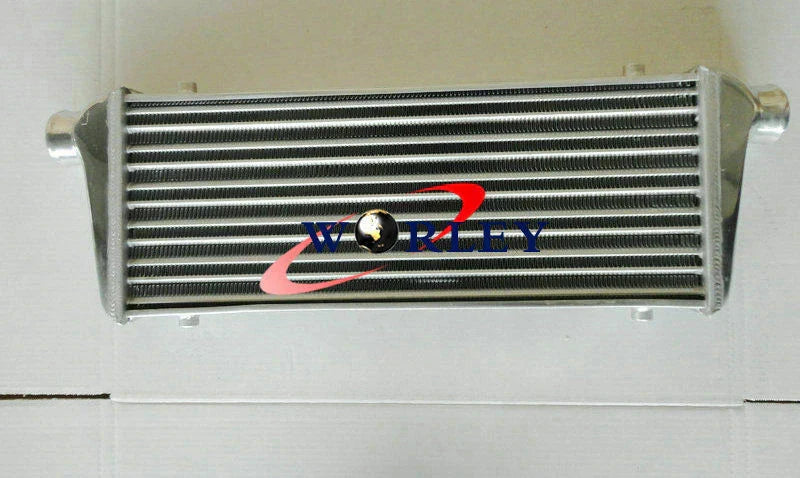 FMIC Turbo Aluminum Intercooler 550 x 230 x 50mm 2.25" Inlet/Outlet for Car