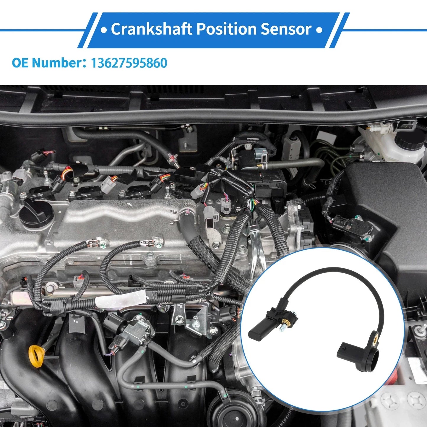 Crankshaft Position Sensor 2.0L for BMW 320i F30 (2013-2018)