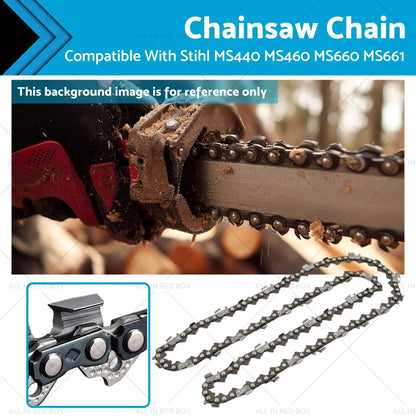 3/8" .063 84DL Cutting Chain for Stihl MS440 MS460 MS660 MS661 (2002-2023)