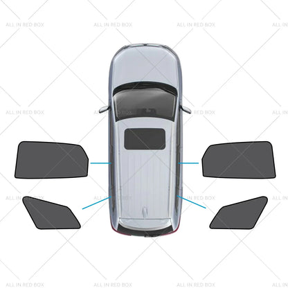 Triangular Rear Window Magnetic Mesh Sunshades for Kia Sportage (2021-2024)