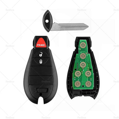 Remote Key Fob for Chrysler 300, Dodge Magnum, Jeep Grand Cherokee (2005-2010)